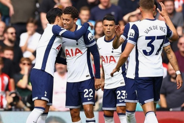 热刺3-1逆转布伦特福德！排名升至第十位！