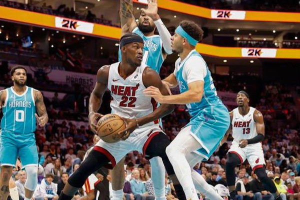 热火队114-106击败黄蜂队，巴特勒末节发力助队取胜！